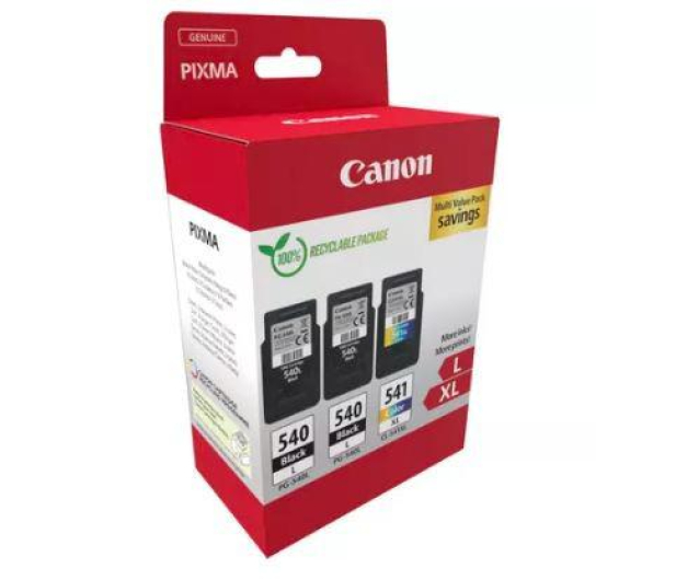 Canon Zestaw 3 tuszów PG-540L x 2 + CL-541XL x 1 - 1227045 - zdjęcie 2